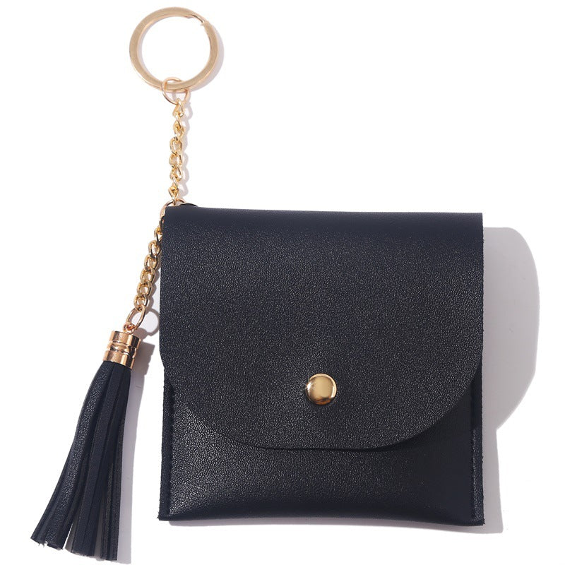 Wholesale PU Tassel Card Bag, Wallet, Key Bag, Keychain